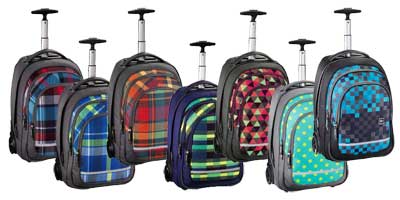 Školské tašky na kolieskach predaj